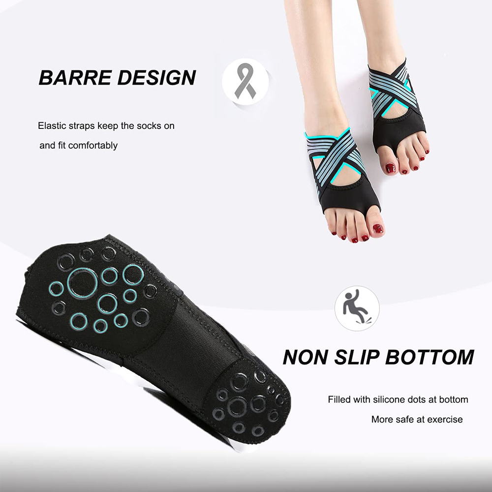 1 пара женских нескользящих но – обзор и цена Grip Sock Yoga