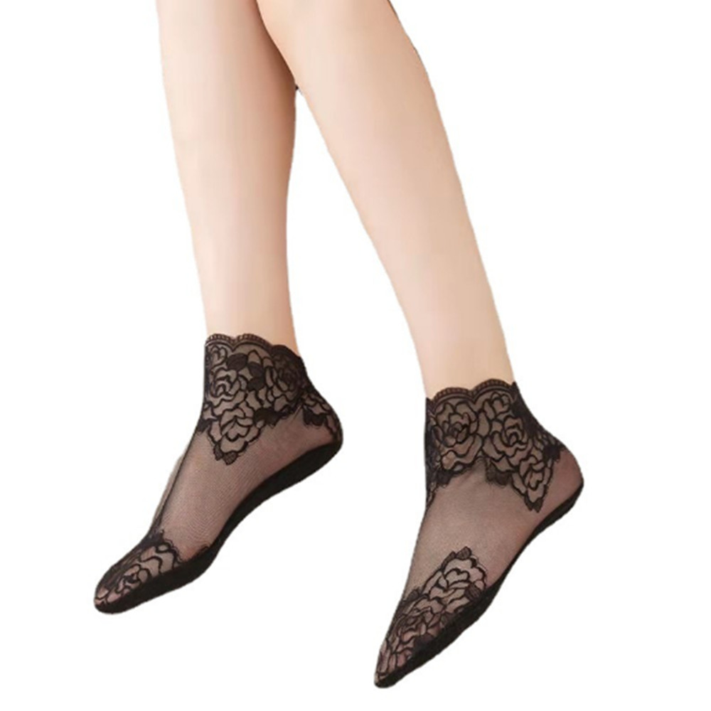 Женские кружевные тонкие носки – обзор и цена Invisibility Sock Loafer