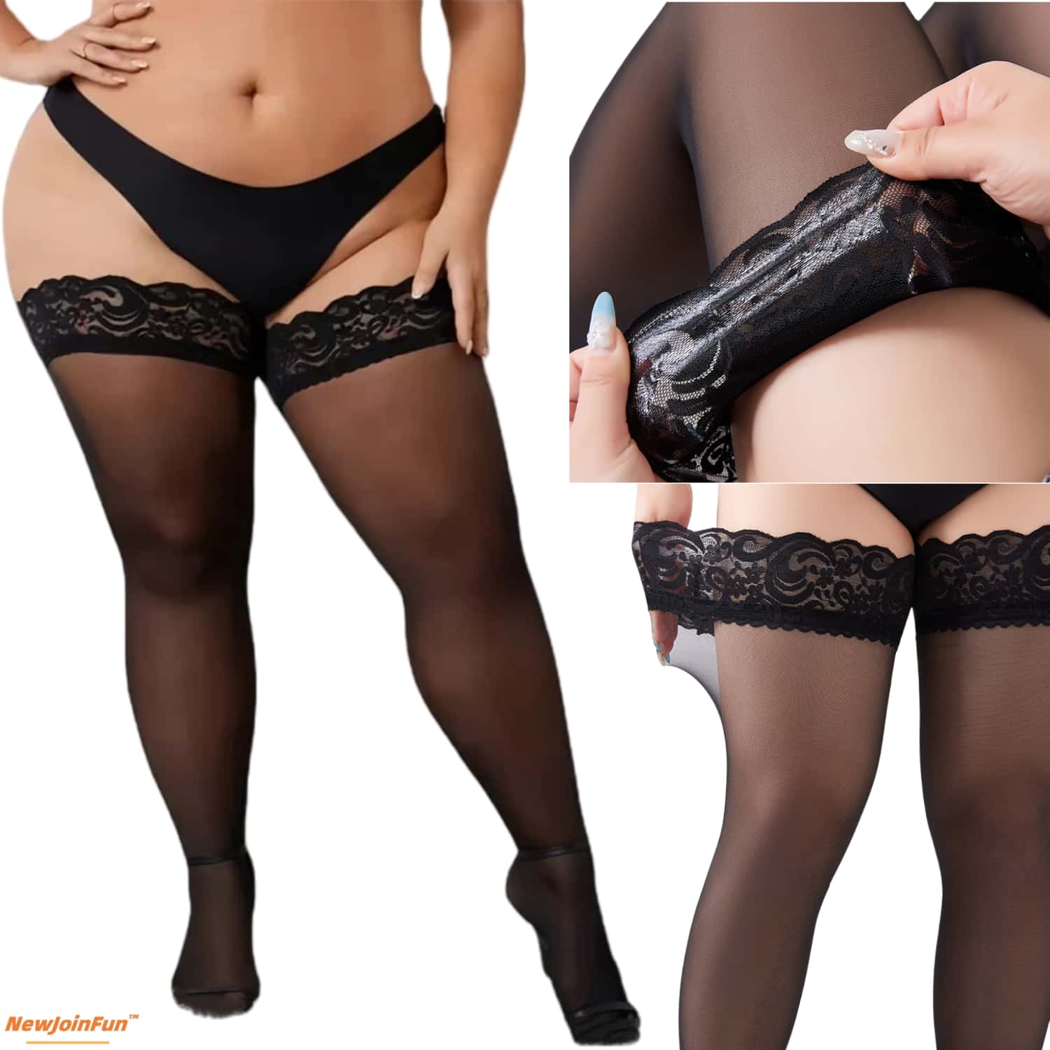 5 пар кружевных чулок выше кол – обзор и цена Thigh High Sock Stay Up