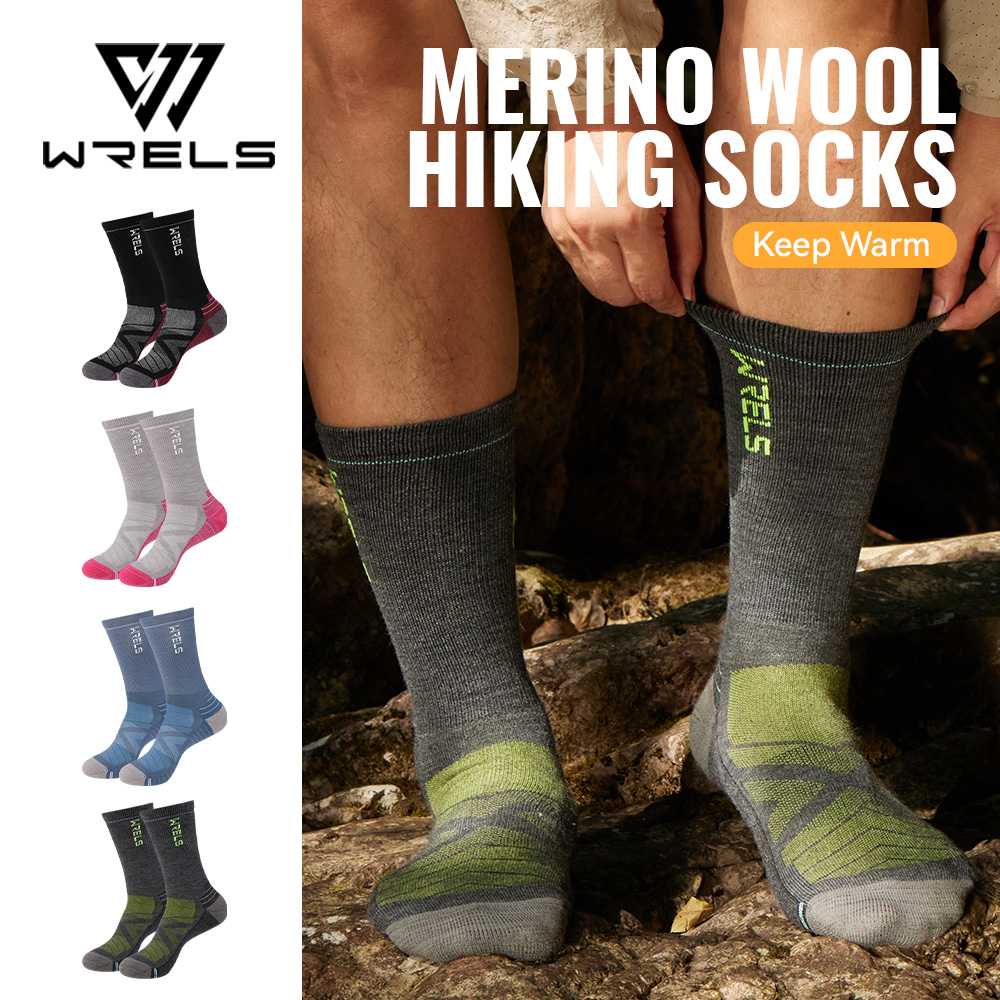 WRELS 1/2/3 носки из мериносов – обзор и цена Wool Hiking Sock